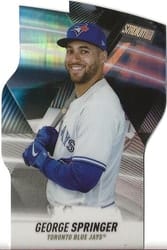 2022 Stadium Club Triumvirates George Springer #T-24 card