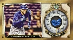 2022 Topps Gypsy Queen Gem Minis George Springer #GGM-11 card