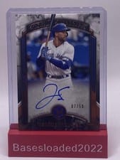 2022 Topps Museum Collection Archival Autographs George Springer #AA-GS card