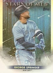 2022 Topps Stars of MLB George Springer #SMLB-58 card