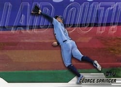 2023 Topps Update Laid Out George Springer #LO-8 card
