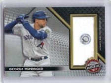 2024 Topps Chrome Topps Chrome Authentics George Springer #TCA-GSP card