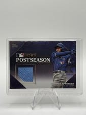 2024 Topps Postseason Performance Relics George Springer #PPR-GS card