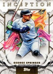 2025 Topps Inception Base Set George Springer #46 card
