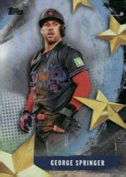 2025 Topps Stars of MLB George Springer #SMLB-56 card