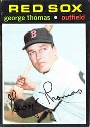 1971 Topps Base Set George Thomas #678 card
