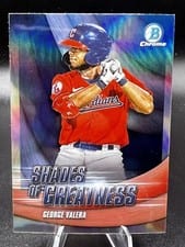 2022 Bowman Chrome Shades of Greatness George Valera #SG-8