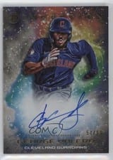2022 Bowman Inception Primordial Prospects Autographs George Valera #PPA-GV card