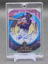 2022 Bowman Inception Prospect Autographs George Valera #PA-GV card