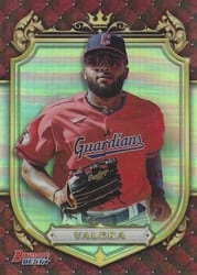 2022 Bowman's Best Prospective Royalty George Valera #PR-12 card