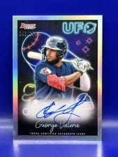 2022 Bowman's Best UFO Autographs George Valera #UFOA-GV card