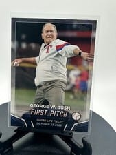 2024 Topps First Pitch George W. Bush #FP-5 card
