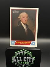 2025 Topps Heritage Notable Americans George Washington #NS-1 card