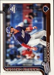 2025 Topps Pro Debut Base Set George Wolkow #PD-182 card