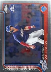 2025 Topps Pro Debut Chrome George Wolkow #PDC-182 card