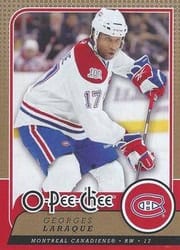 2008-09 O-Pee-Chee Base Set Georges Laraque #643 card