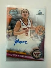 2023-24 Bowman University Chrome Bowman Chrome Prospects Autographs Georgia Amoore #BCPA-GA card