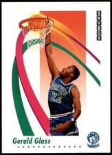 1991-92 SkyBox Base Set Gerald Glass #170 card
