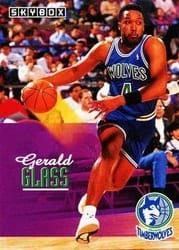 1992-93 SkyBox Base Set Gerald Glass #144 card