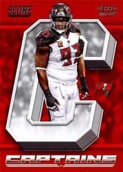 2018 Score Captains Gerald McCoy #27 card