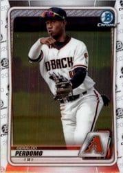 2020 Bowman Chrome Prospects Geraldo Perdomo #BCP-202 card