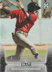 2020 Leaf Draft Base Set Geraldo Perdomo #22 card