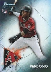 2021 Bowman Sterling Base Set Geraldo Perdomo #BSR-84 card