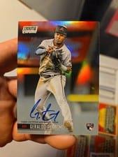 2021 Stadium Club Chrome Autographs Geraldo Perdomo #SCCAV-GP card