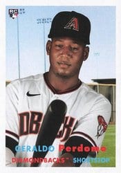 2021 Topps Archives Base Set Geraldo Perdomo #51 card