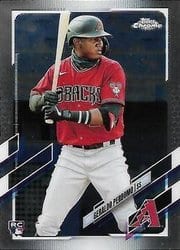2021 Topps Chrome Update Base Set Geraldo Perdomo #USC66 card