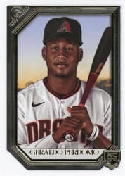 2021 Topps Gallery Base Set Geraldo Perdomo #49 card