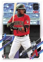 2021 Topps UK Edition Base Set Geraldo Perdomo #19 card