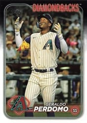 2024 Topps Base Set Geraldo Perdomo #41 card