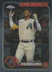 2024 Topps Chrome Base Set Geraldo Perdomo #288 card