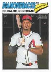 2026 Topps Heritage Base Set Geraldo Perdomo #216 card