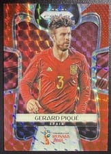 2018 Panini Prizm World Cup Gerard Pique #208 card