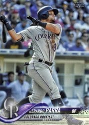 2018 Topps Base Set Gerardo Parra #604 card