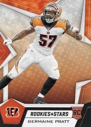 2019 Panini Rookies & Stars Base Set Germaine Pratt #161 card