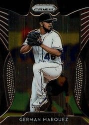 2019 Panini Prizm Base Set German Marquez #123 card