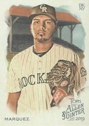2019 Topps Allen & Ginter Base Set German Marquez #294 card