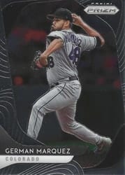 2020 Panini Prizm Base Set German Marquez #111 card