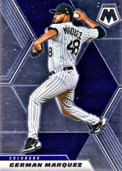 2021 Panini Mosaic Base Set German Marquez #127 card