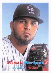 2021 Topps Archives Base Set German Marquez #3 card