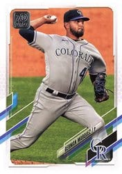 2021 Topps Base Set German Marquez #424 card