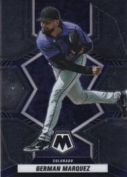 2022 Panini Mosaic Base Set German Marquez #121 card