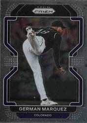 2022 Panini Prizm Base Set German Marquez #104 card