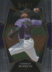 2022 Panini Select Base Set German Marquez #197 card