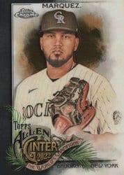 2022 Topps Allen & Ginter Chrome Base Set German Marquez #155 card