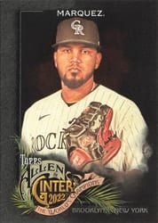 2022 Topps Allen & Ginter X Base Set German Marquez #155 card