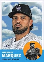 2022 Topps Archives Base Set German Marquez #83 card